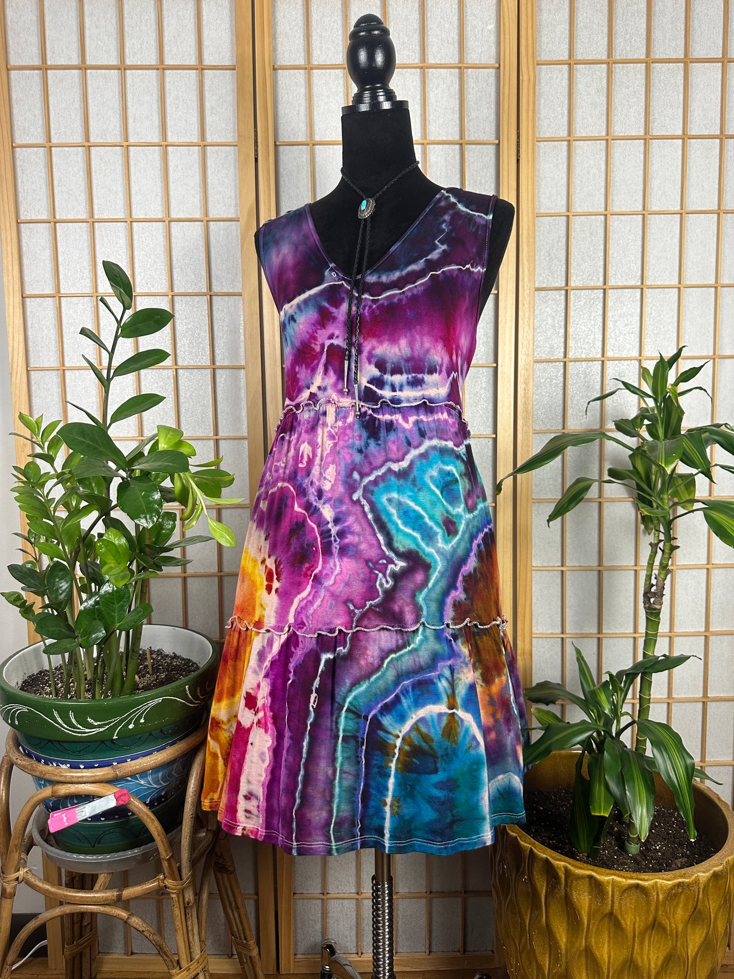 Tiered Tank Dress - LARGE