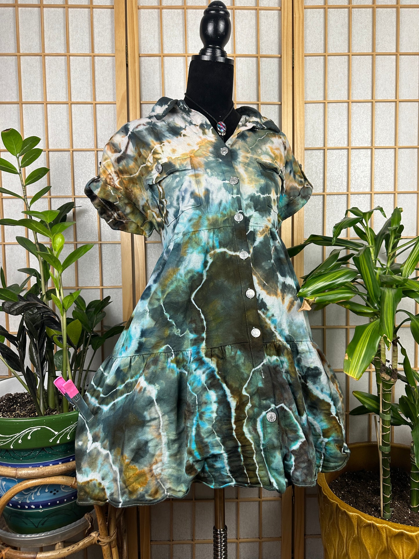 Denim Spinner Dress - MD/LG