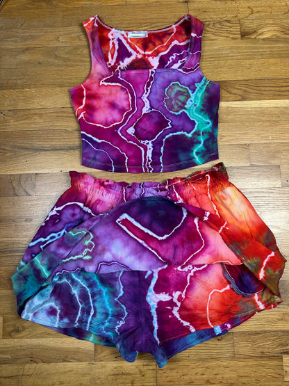 Waffle Skort Set - LARGE