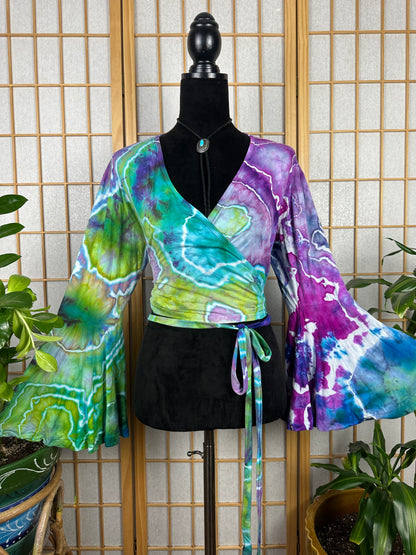 Janis Wrap Top - 2X