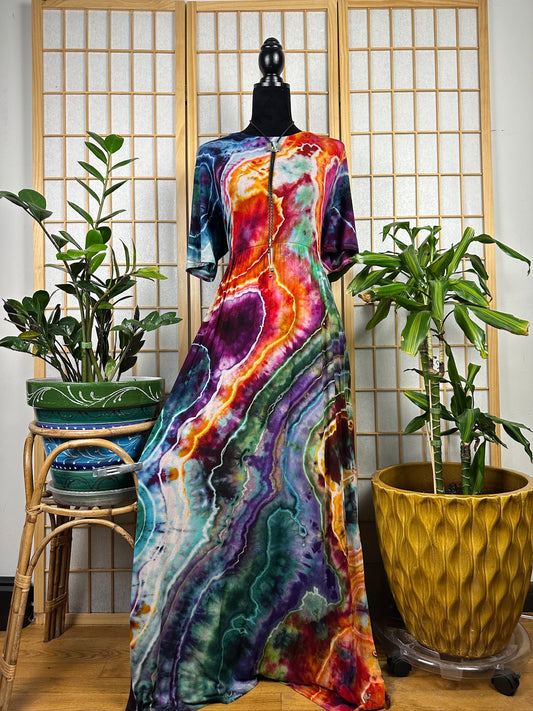 Spring Maxi Dress - 1X/2X