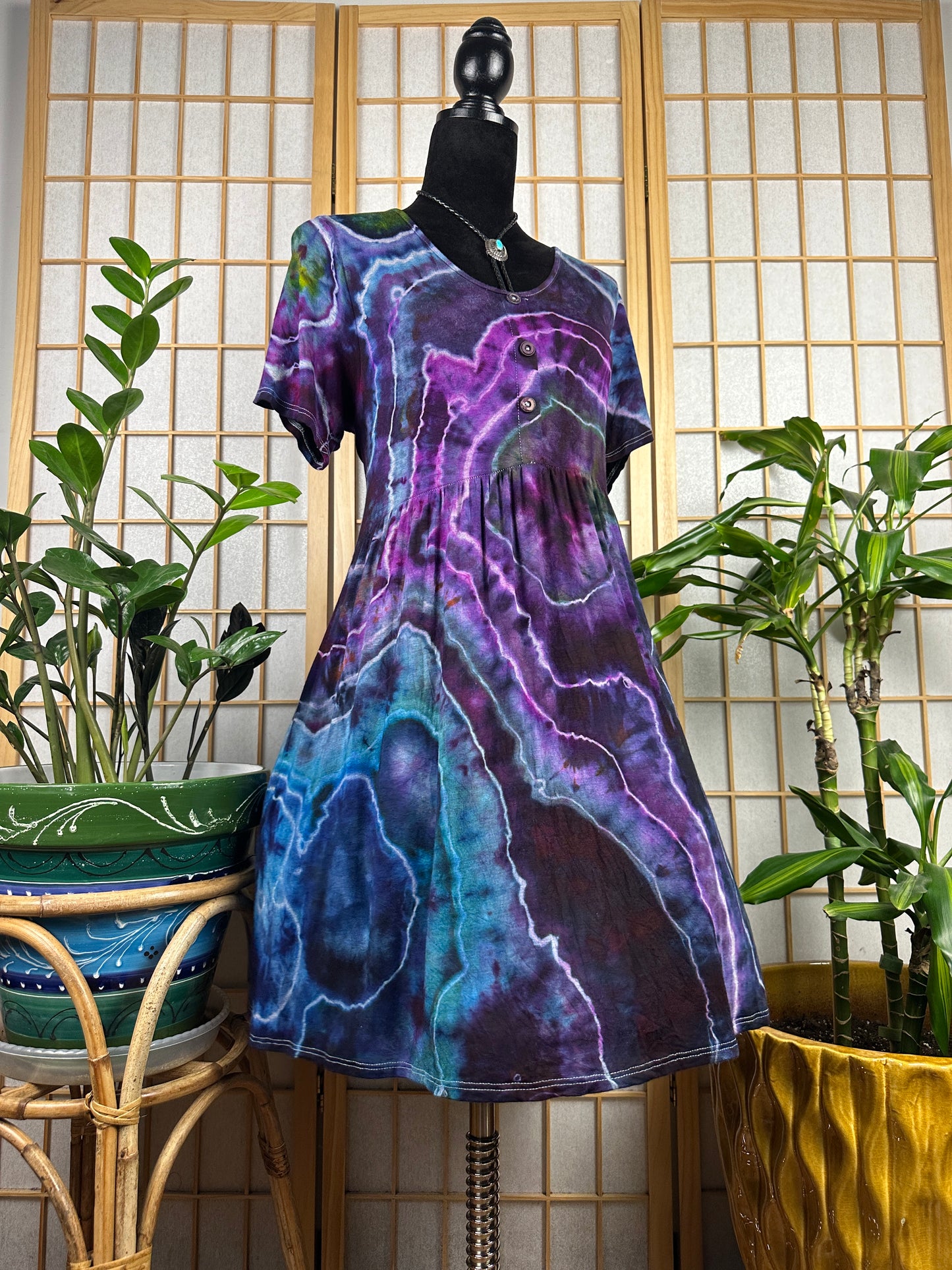 Button Babydoll Dress - MD/LG