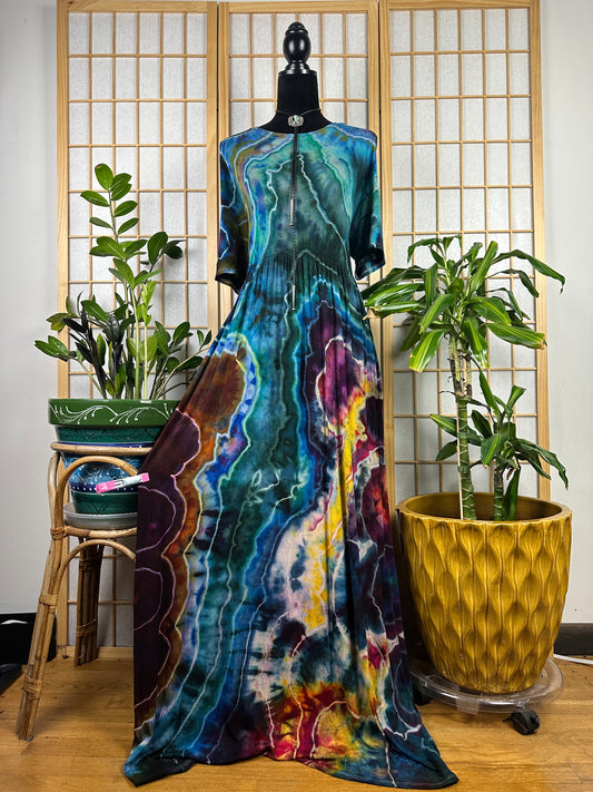 Spring Maxi Dress - 2X/3X
