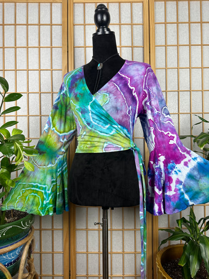 Janis Wrap Top - 2X