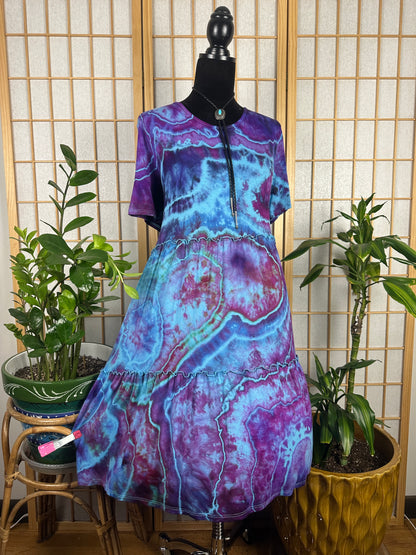 Tiered Tee Dress - XL/1X