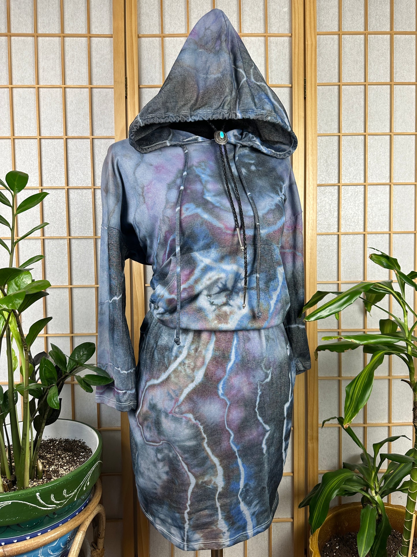 Hoodie Mini Dress - MEDIUM