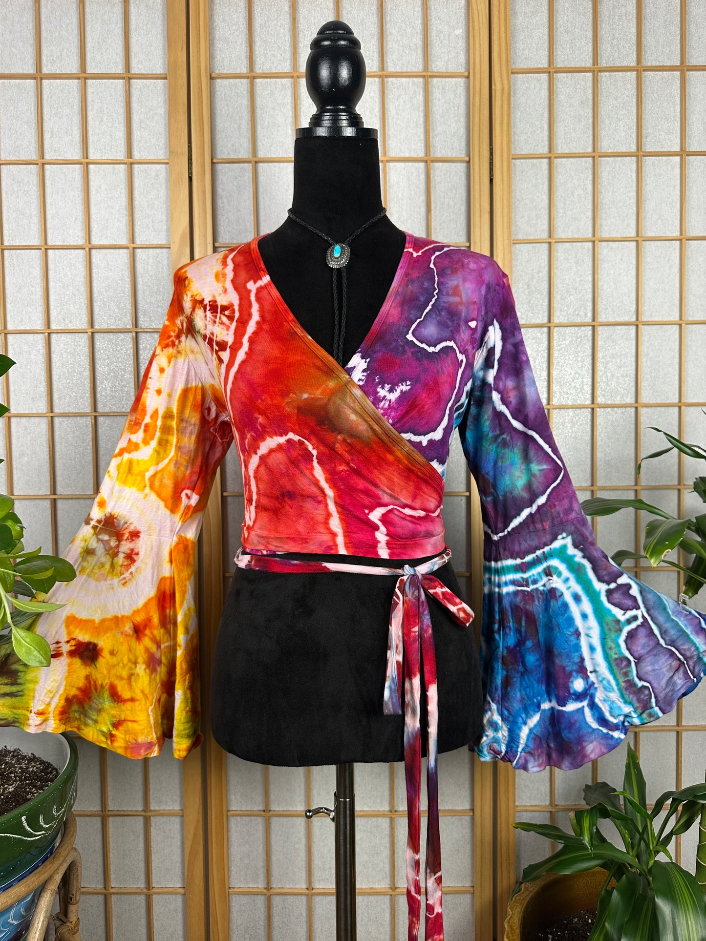 Janis Wrap Top - LG/XL