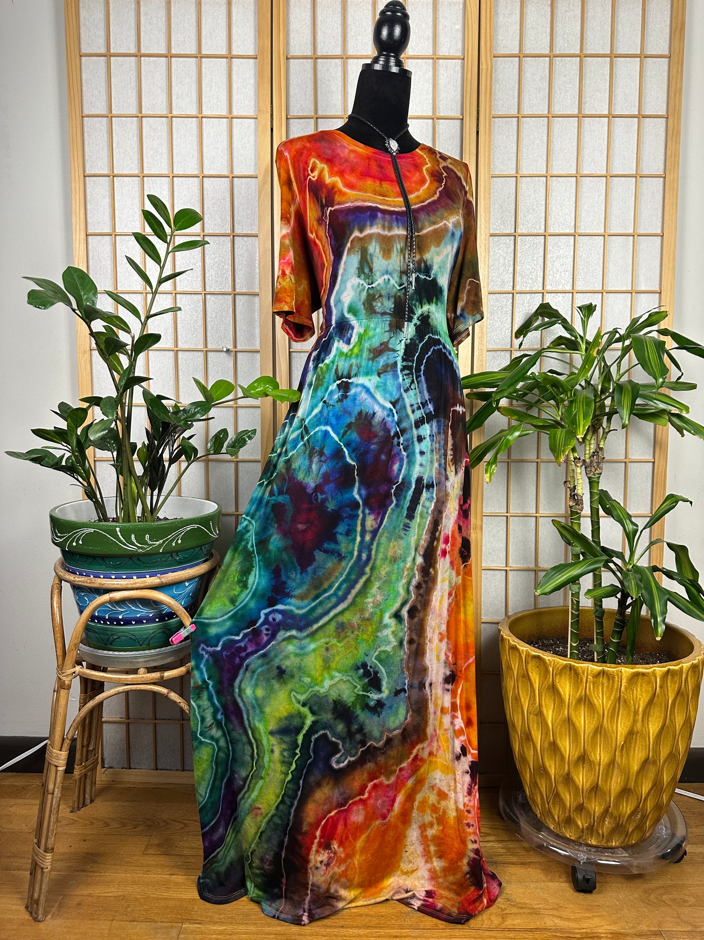 Spring Maxi Dress - XL/1X