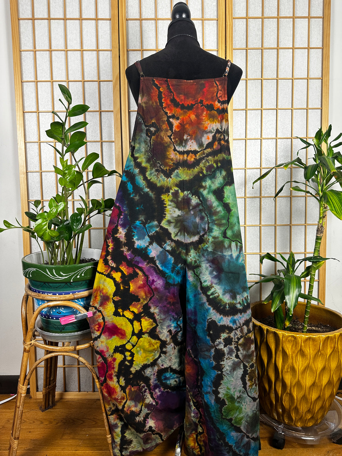 Reverse Cotton Overalls - XL