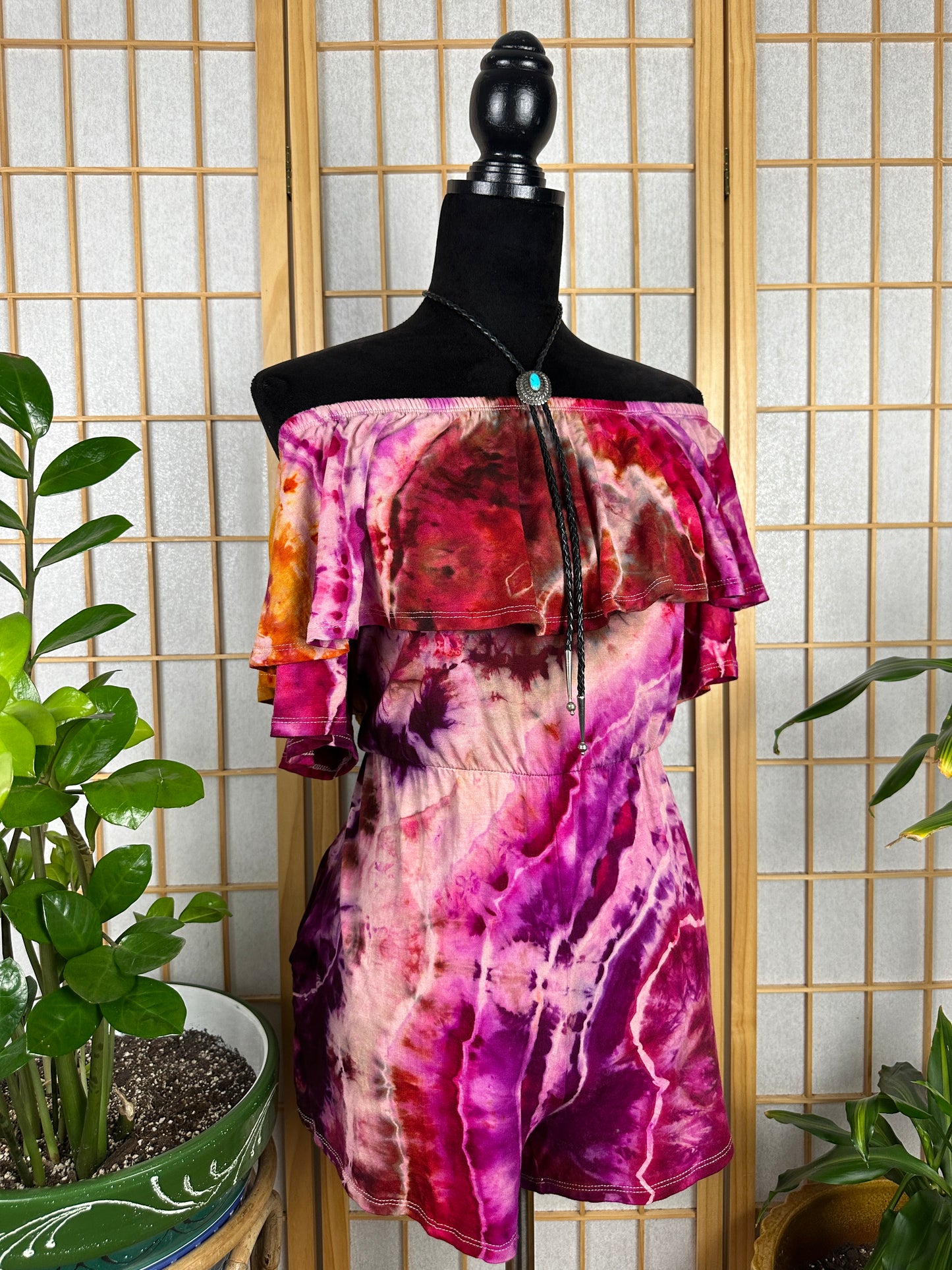Romance Romper - LARGE