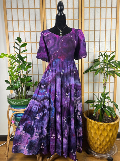 Embroidered Midi Dress - MEDIUM