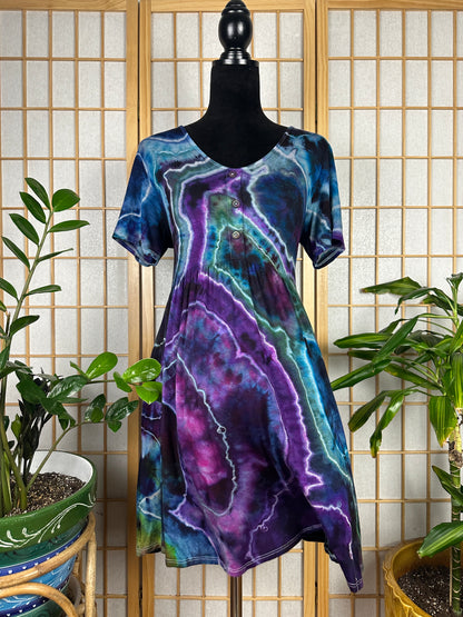 Button Babydoll Dress - SM/MD