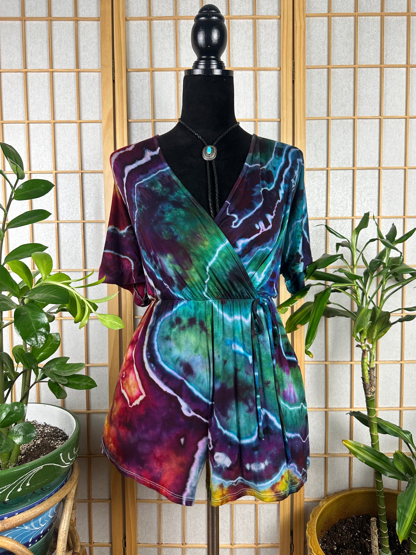 Surplice Romper - LARGE
