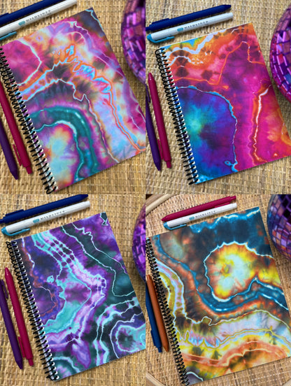 Spiral Tie Dye Notebooks (Multiple Options)