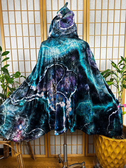 Bamboo Velour Cape - Aurora