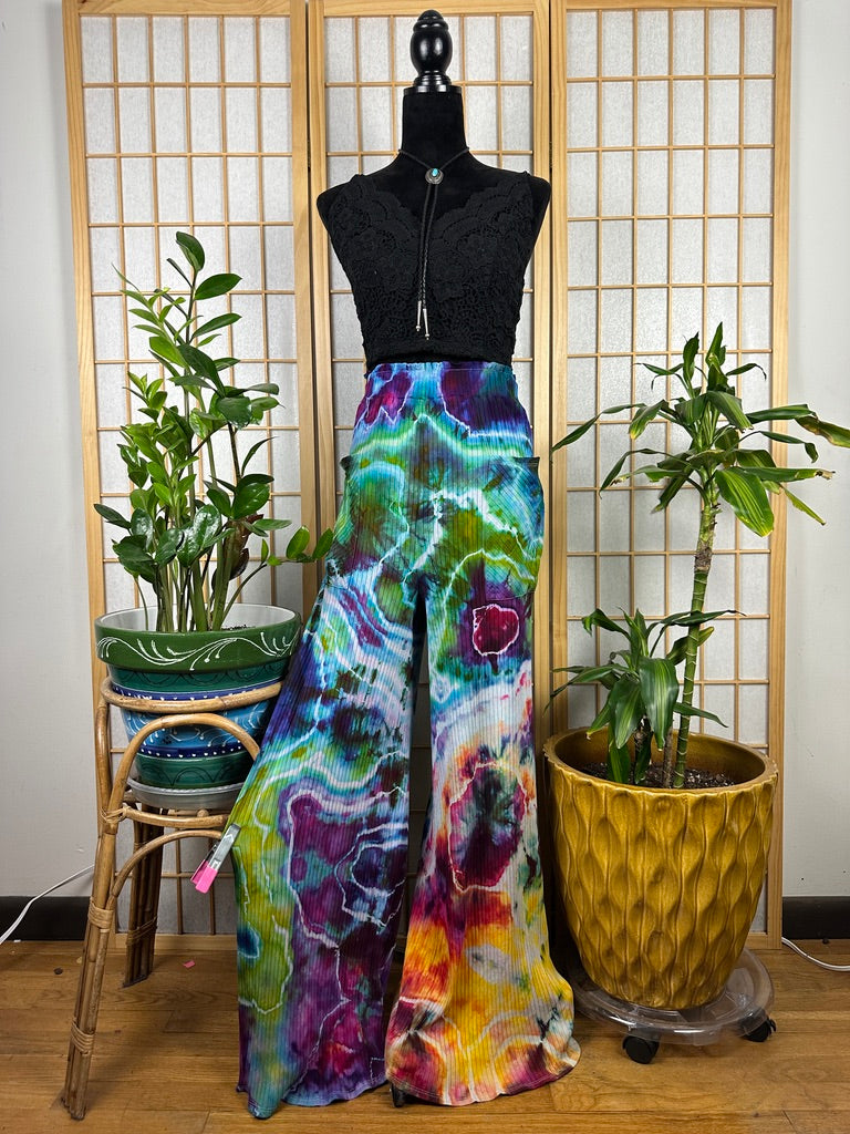 Ribbed Palazzo Pants - 2X