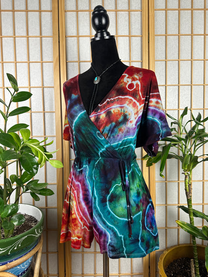 Surplice Romper - MEDIUM