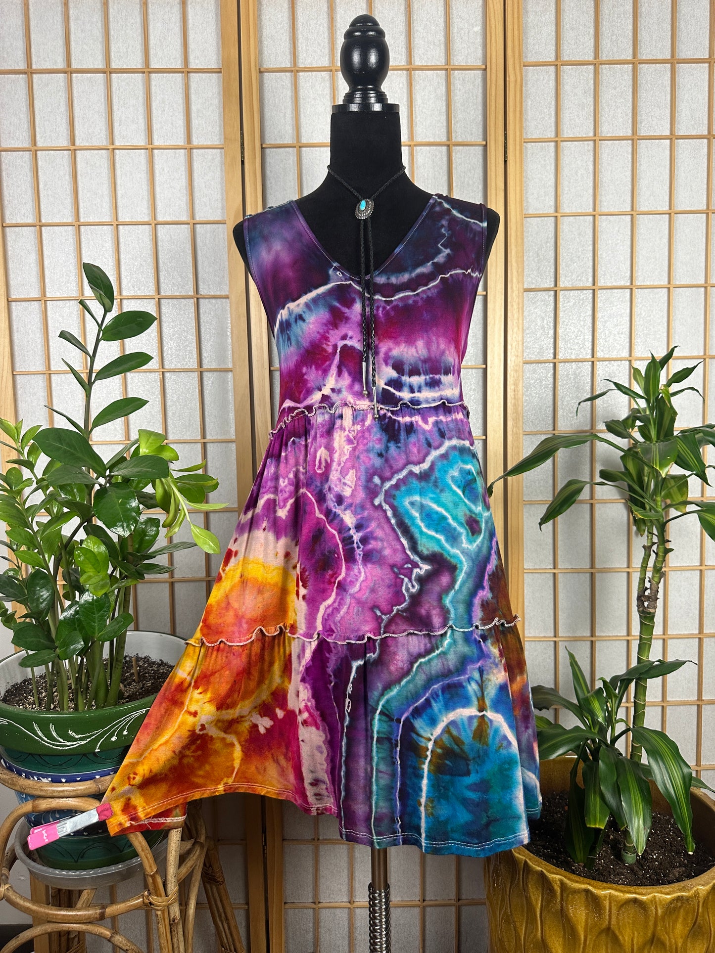 Tiered Tank Dress - LARGE