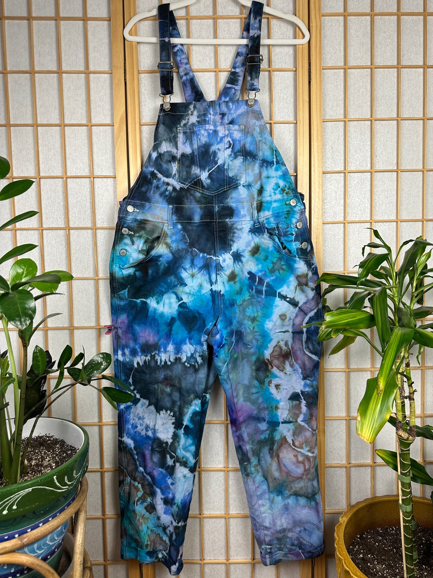 Denim Overalls - Size 14