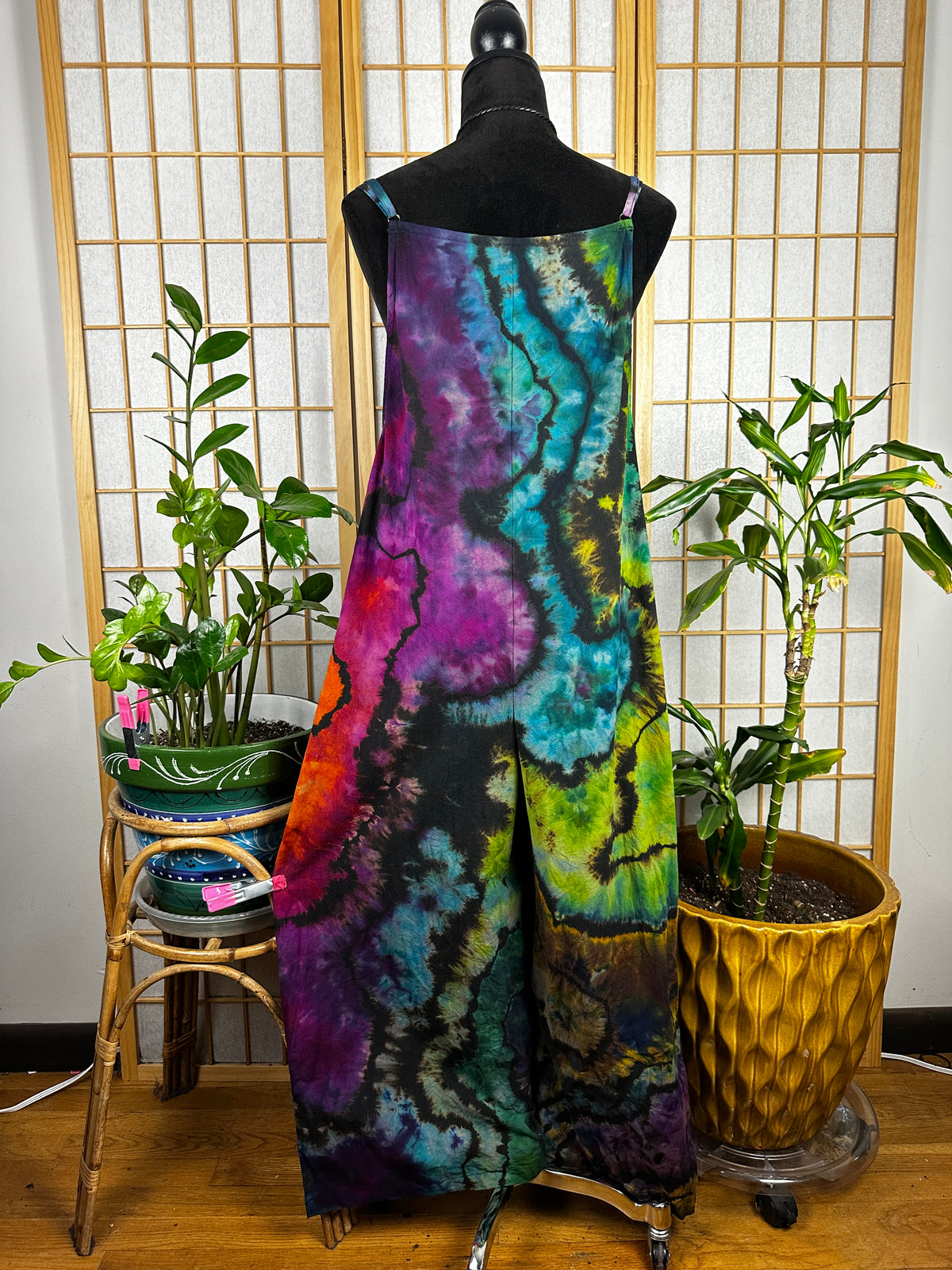 Reverse Cotton Overalls - XL