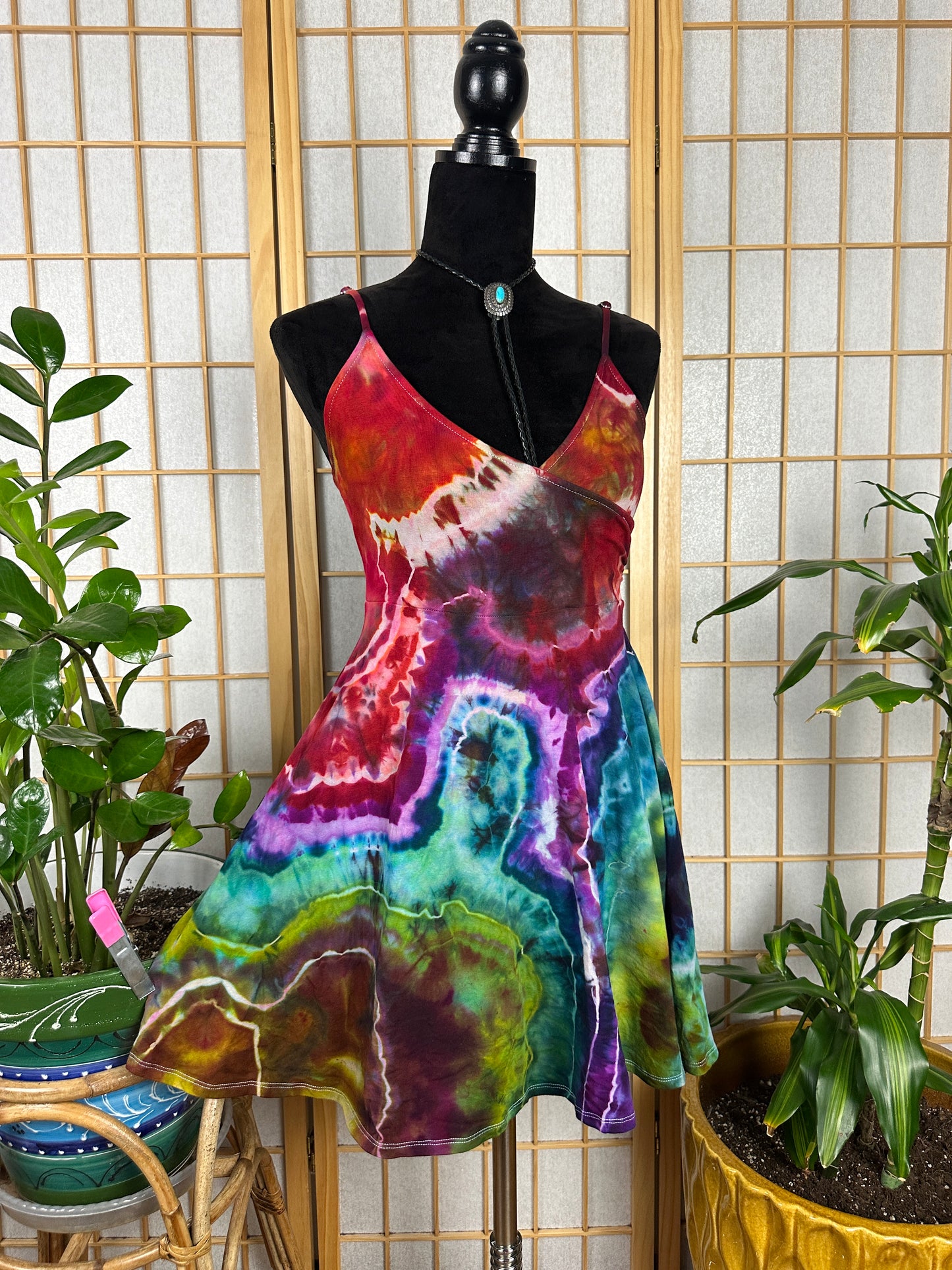 Surplice Skater Dress - XS/S