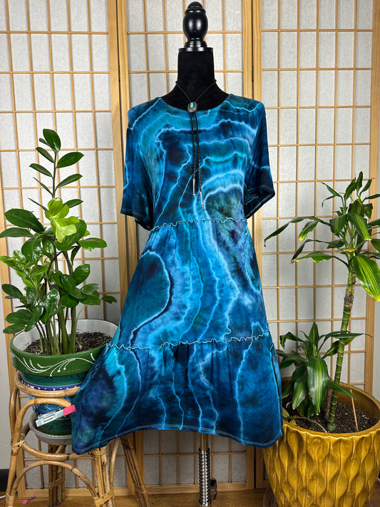 Tiered Tee Dress - 3X