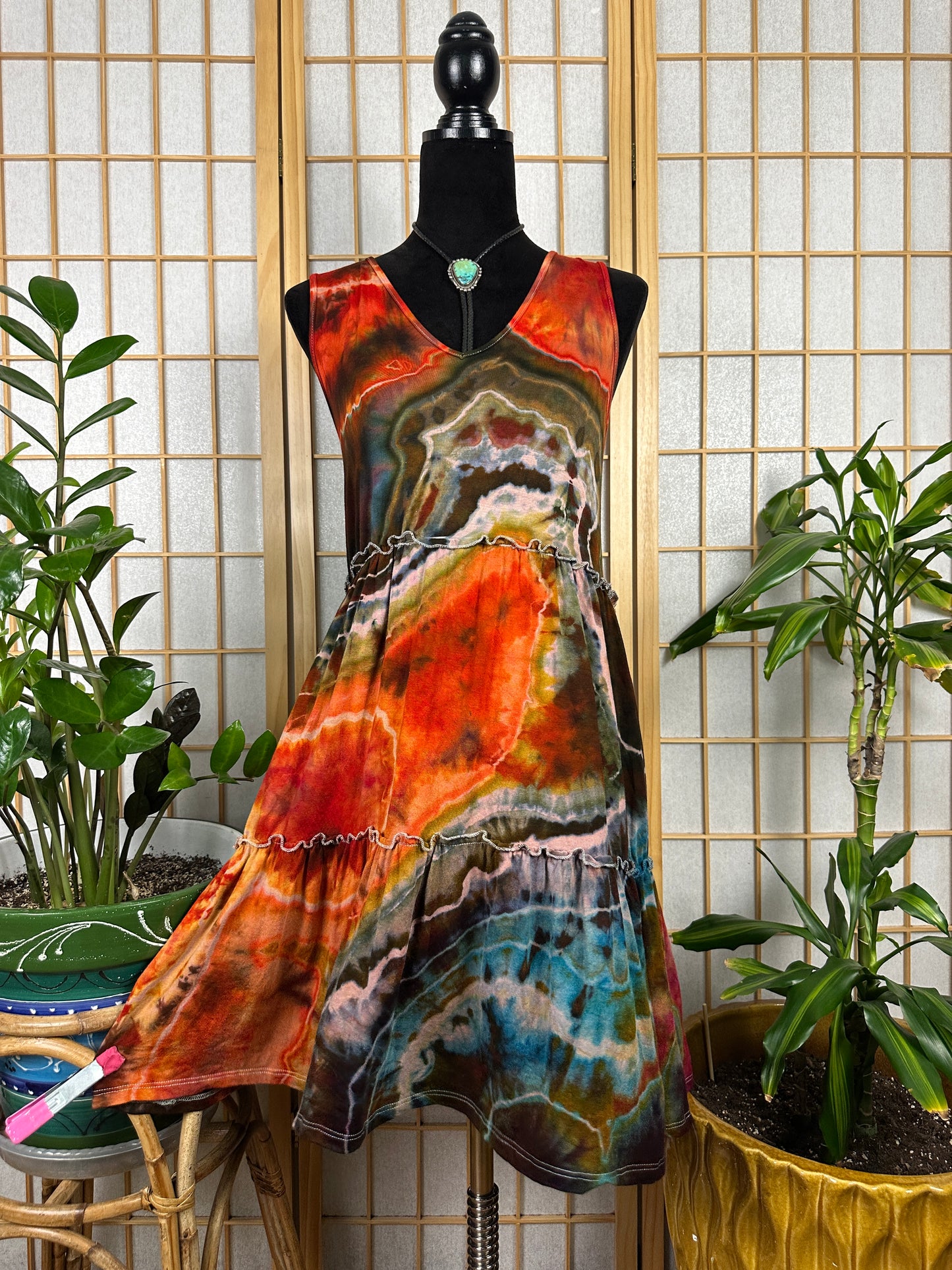 Tiered Tank Dress - MEDIUM