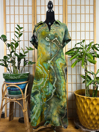 Buttoned Up Maxi - 2X/3X
