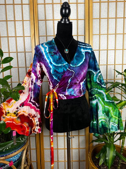 Janis Wrap Top - 2X/3X