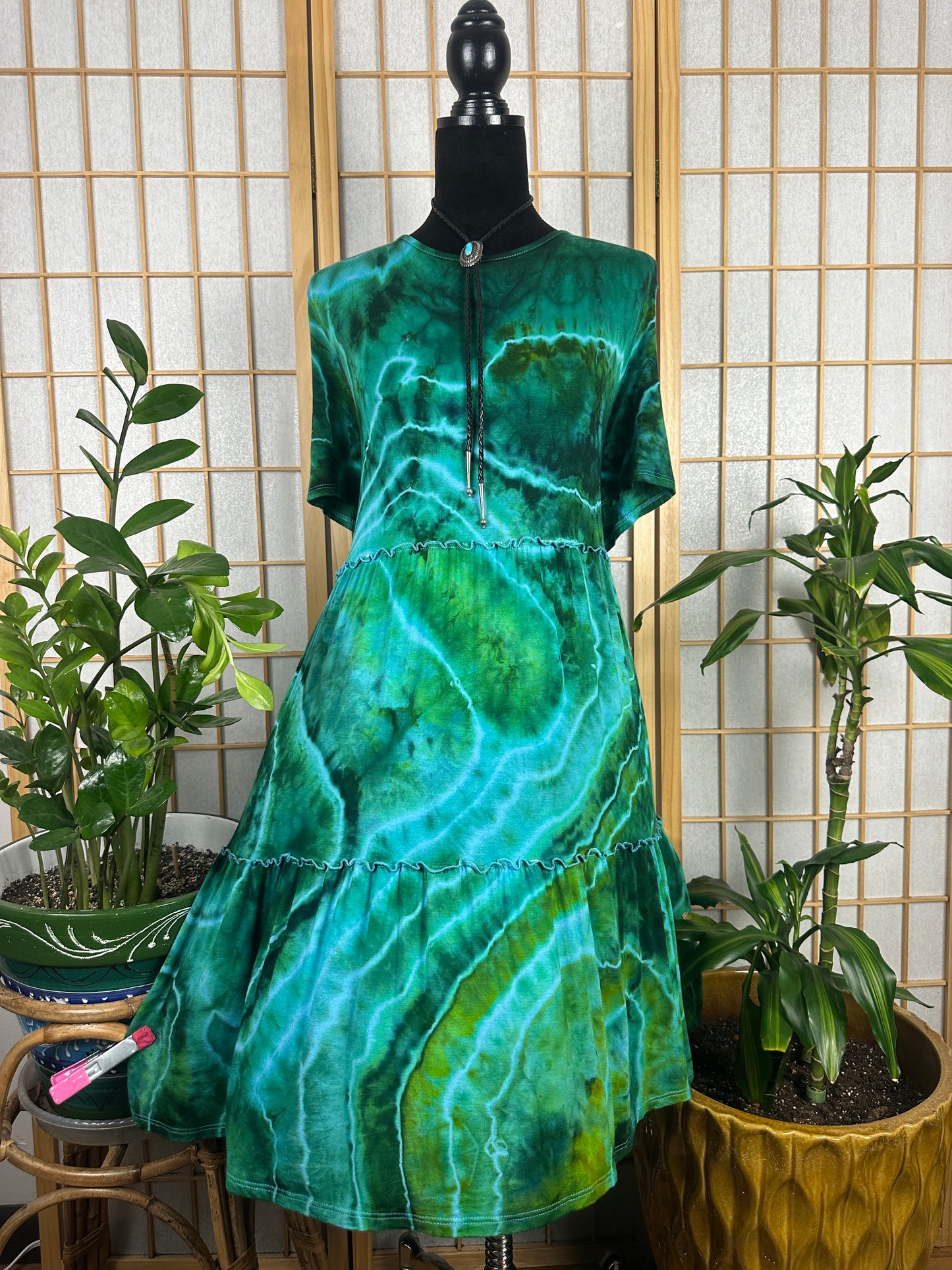 Tiered Tee Dress - 3X