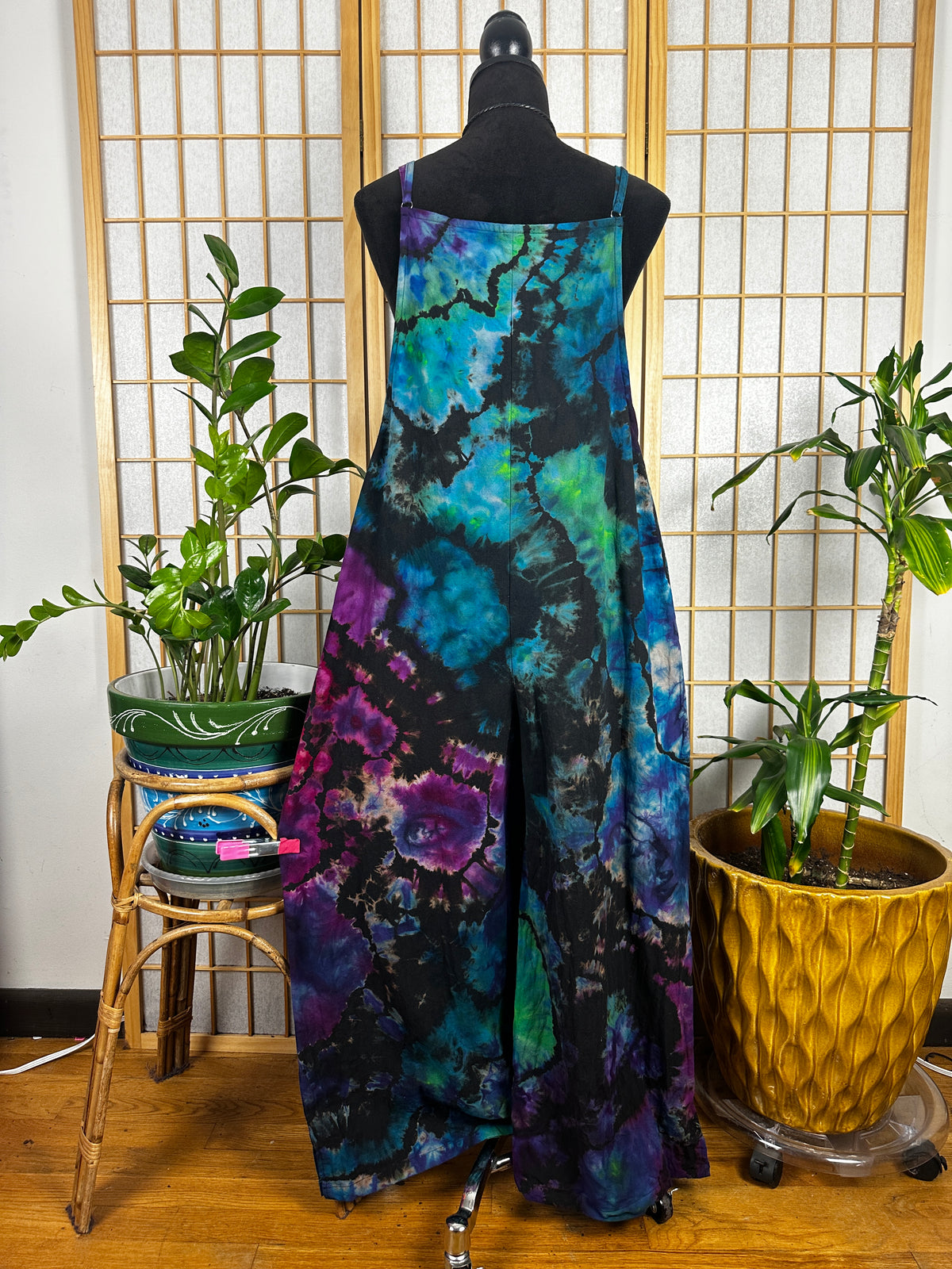 Reverse Cotton Overalls - LARGE