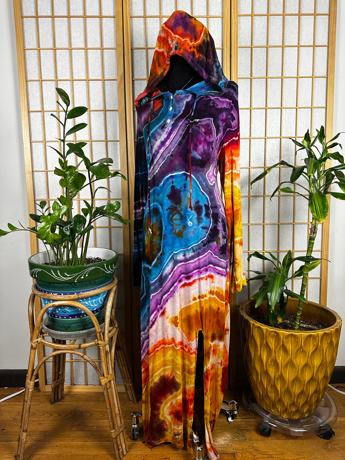 Hoodie Dress - 1X