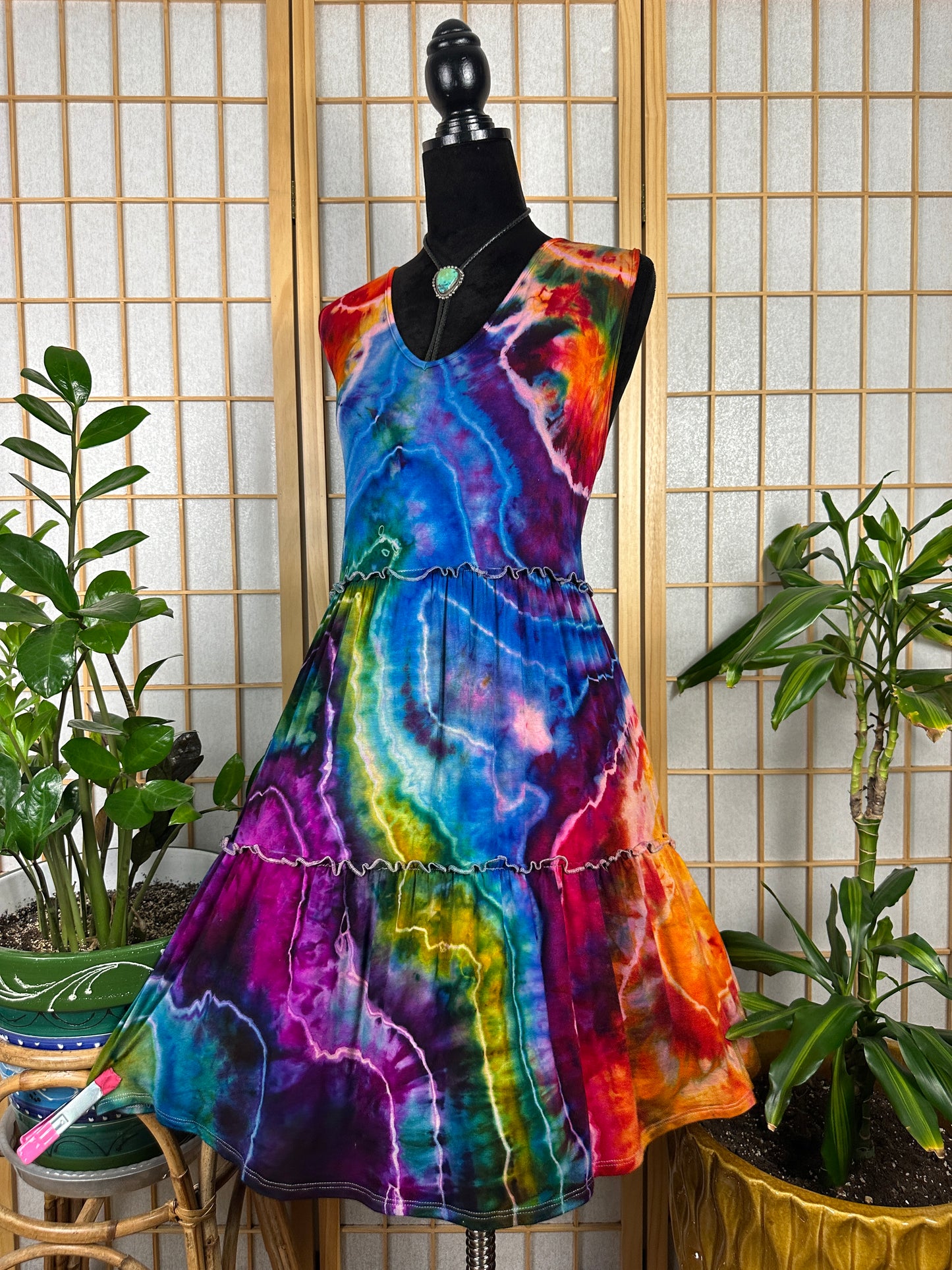 Tiered Tank Dress - 3X