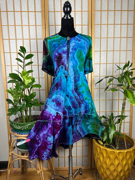 Tiered Tee Dress - 3X