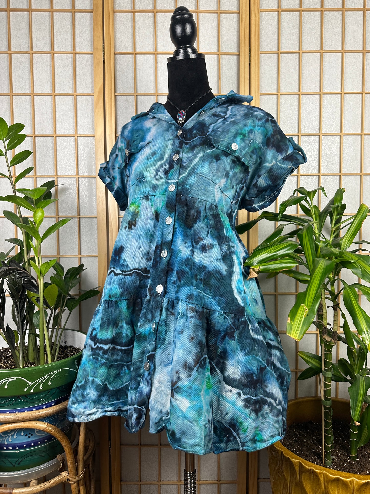 Denim Spinner Dress - MD/LG