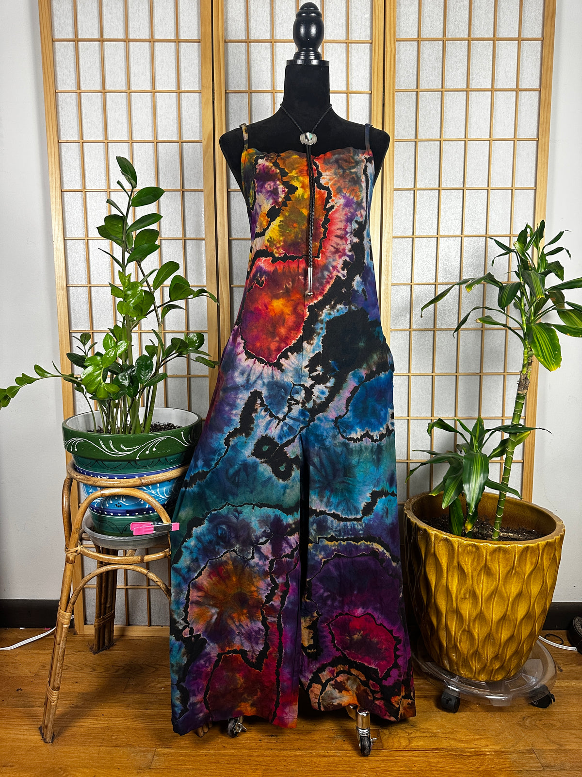 Reverse Cotton Overalls - 2X