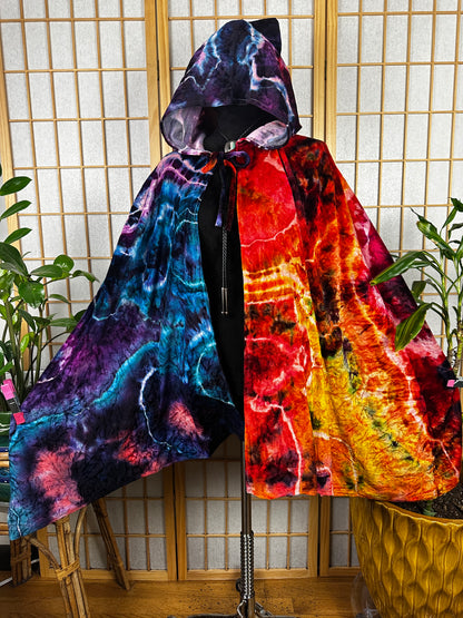 Bamboo Velour Cape - Sunset
