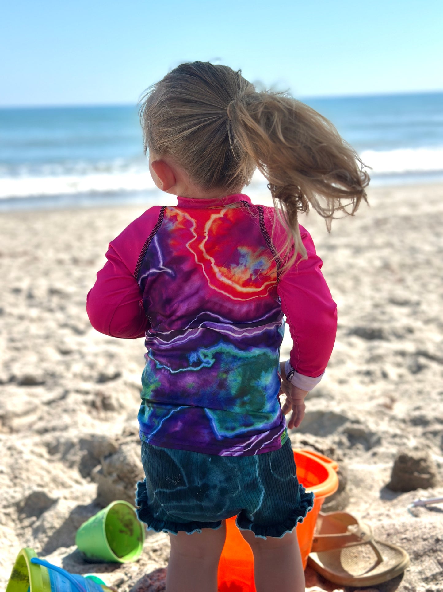 Little Kids Rash Guard (Sizes 2T-7) - Carnival
