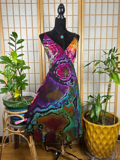 Reverse Surplice Sun Dress - 2/3X
