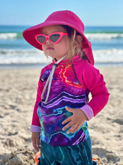 Little Kids Rash Guard (Sizes 2T-7) - Carnival