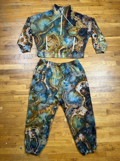1/2 Zip Sweatsuit - XL
