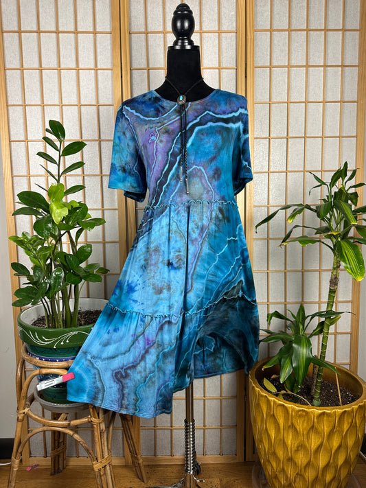 Tiered Tee Dress - 2X