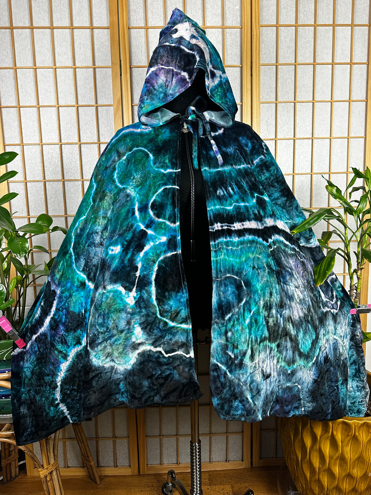 Bamboo Velour Cape - Aurora