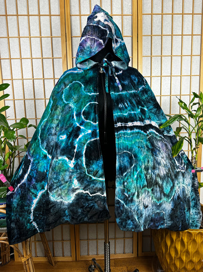 Bamboo Velour Cape - Aurora