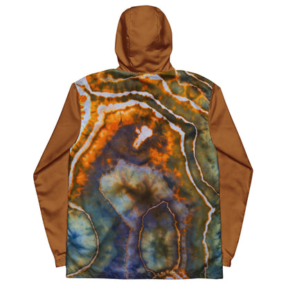 Unisex Tie Dye Windbreaker - Grand Canyon