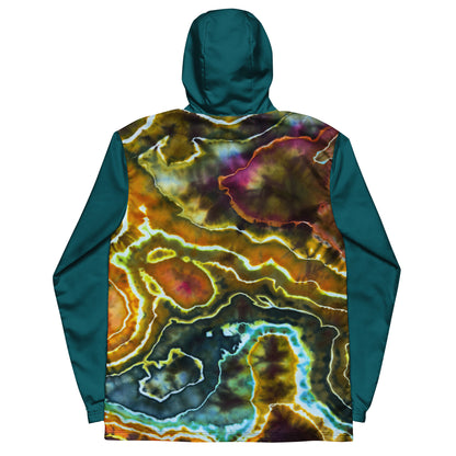 Unisex Tie Dye Windbreaker - Wildflower