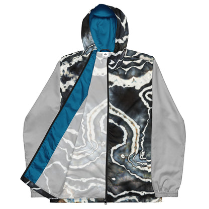 Unisex Tie Dye Windbreaker - Dark Star