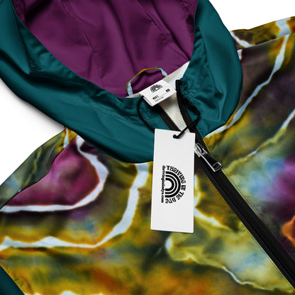 Unisex Tie Dye Windbreaker - Wildflower