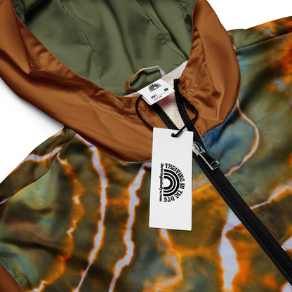 Unisex Tie Dye Windbreaker - Grand Canyon