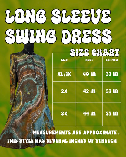 Swing Dress - XL/1X